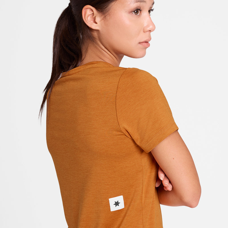 Saysky Logo Pace T-Shirt Orange 4008 OWRSS20C4008