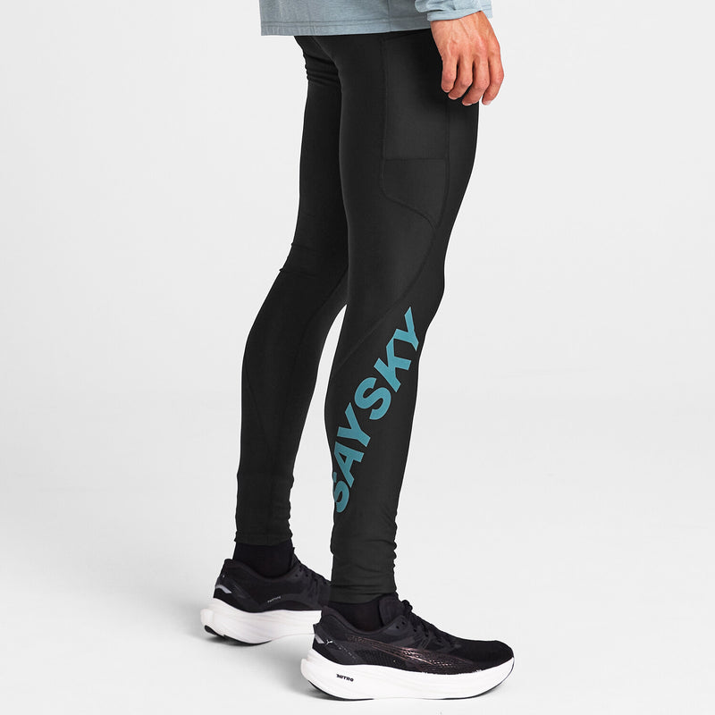Saysky Logo Motion+ Tights Black 901 OMRLT51C901