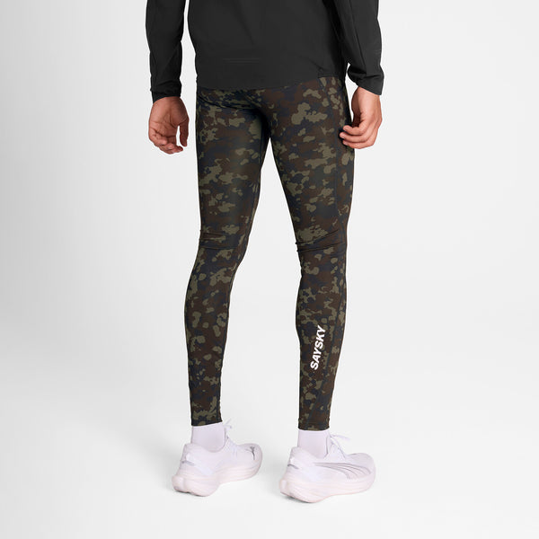 Saysky Camo Combat+ Tights Brown Camo 1048 OMRLT20C1048
