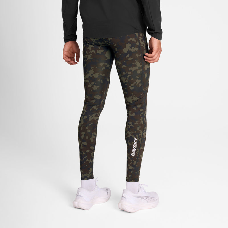 Saysky Camo Combat+ Tights Brown Camo 1048 OMRLT20C1048