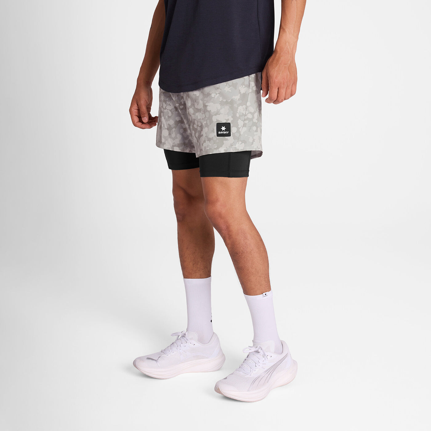 Saysky Camo Pace 2 in 1 Shorts 5'' – Saysky.com