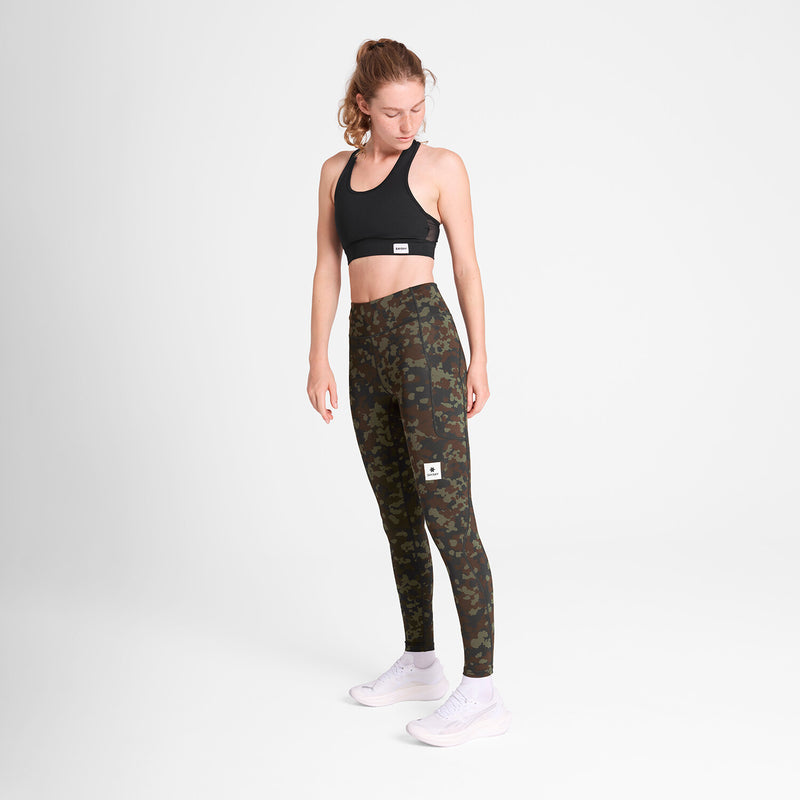 Saysky Camo Combat+ Tights Brown Camo 1048 OWRLT20C1048
