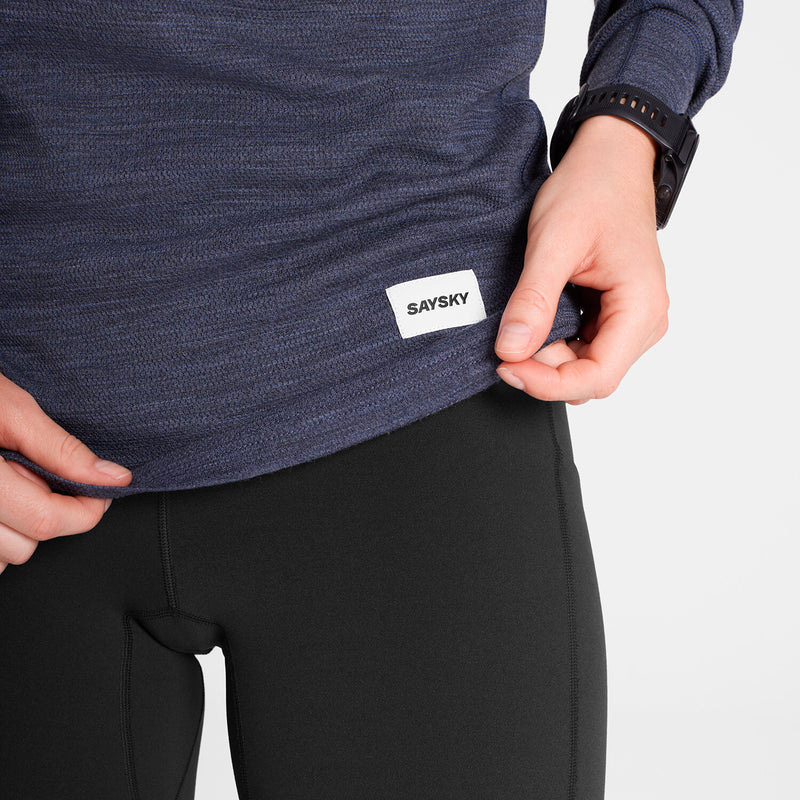 Saysky Merino 195 Blaze Long Sleeve Blue 2016 OMRLS41C2016