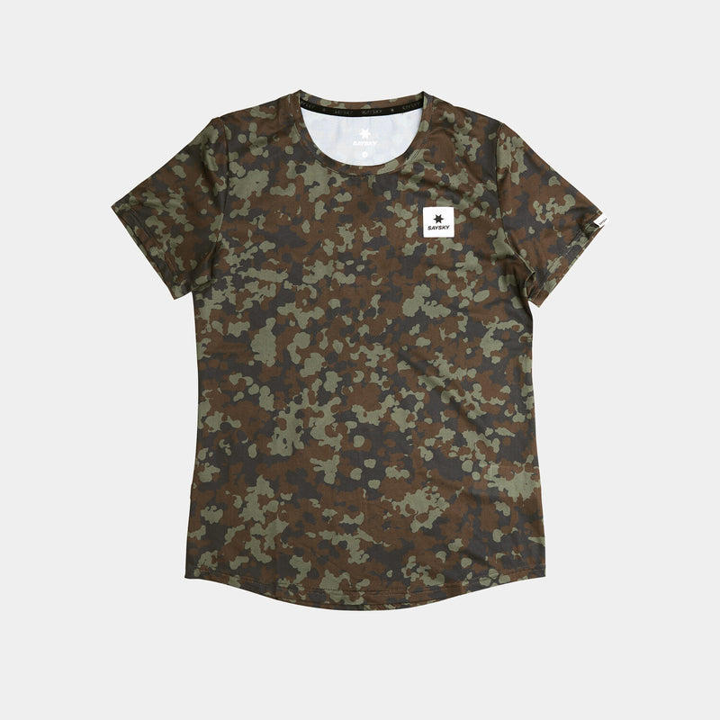 Saysky Camo Combat T-Shirt Brown Camo 1048 OWRSS31C1048