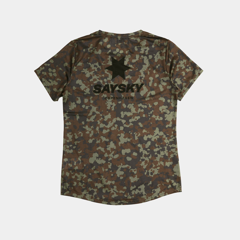 Saysky Camo Combat T-Shirt Brown Camo 1048 OWRSS31C1048