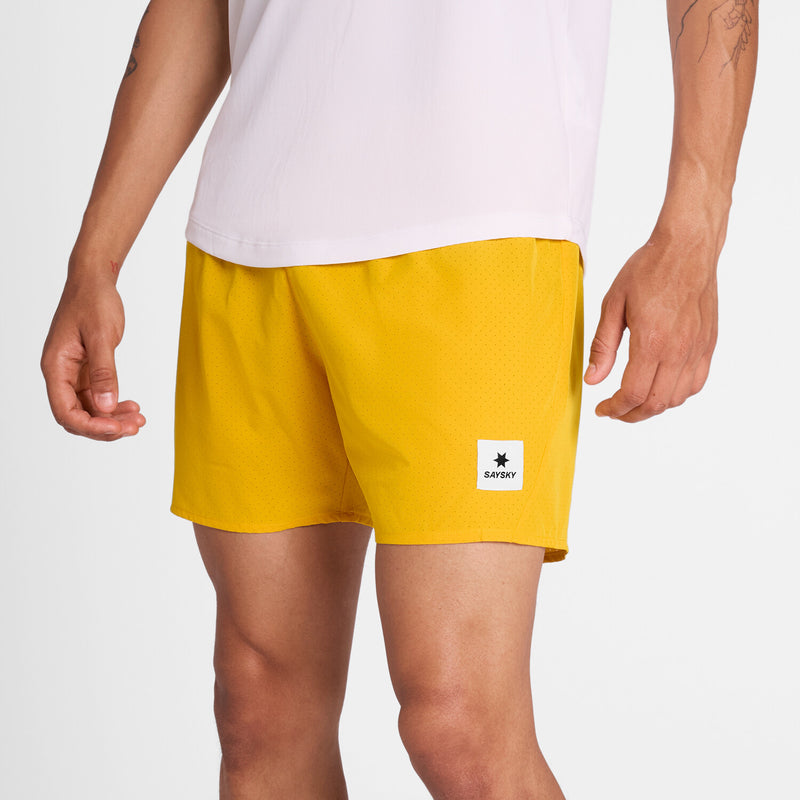Saysky Pace Air Shorts 5'' Yellow 412 NMRSH21C412
