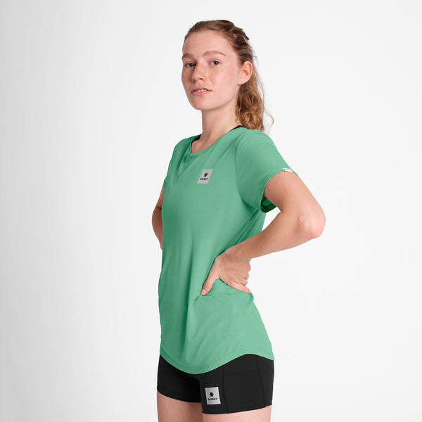 Saysky Reactive Flow T-shirt Green Reactive Flower 1038 NWRSS60C1038