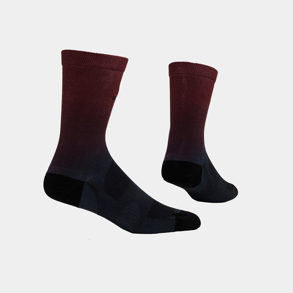 Saysky Combat High Socks Red Fade 1036 OUASO201C1036