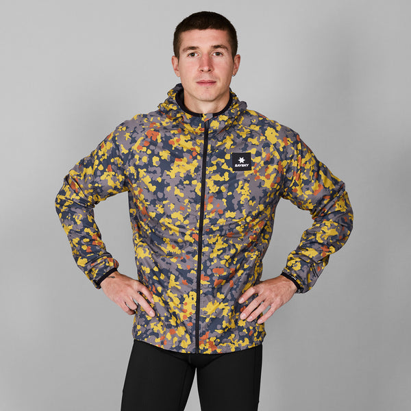 Saysky Camo Pace Jacket Yellow Camo 1019 MMRJA03C1019