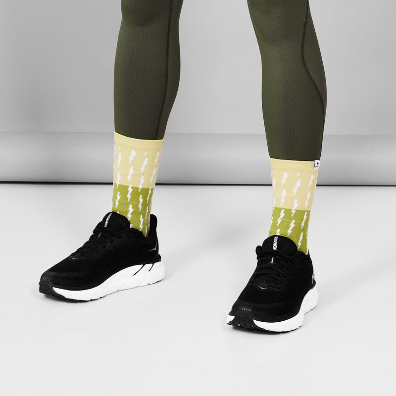 Saysky Combat High Socks Yellow 1042 MUASO109C1042