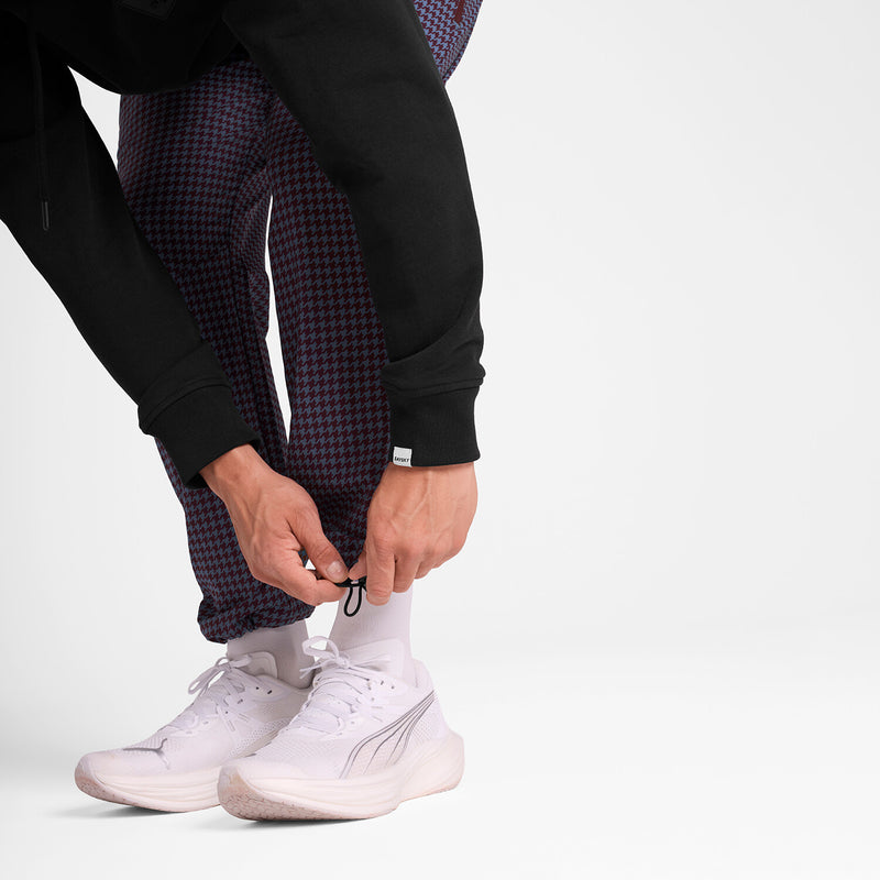 Saysky Motion Pants Blue Houndstooth 1047 OMLPA51C1047