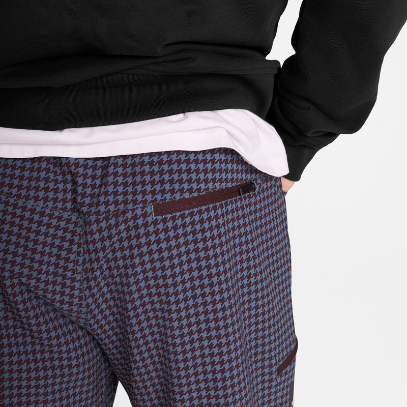 Saysky Motion Pants Blue Houndstooth 1047 OMLPA51C1047