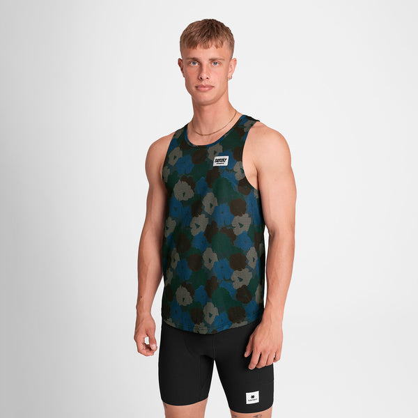 Saysky Flower Combat Singlet Blue Flower Camo 1046 OMRSI31C1046