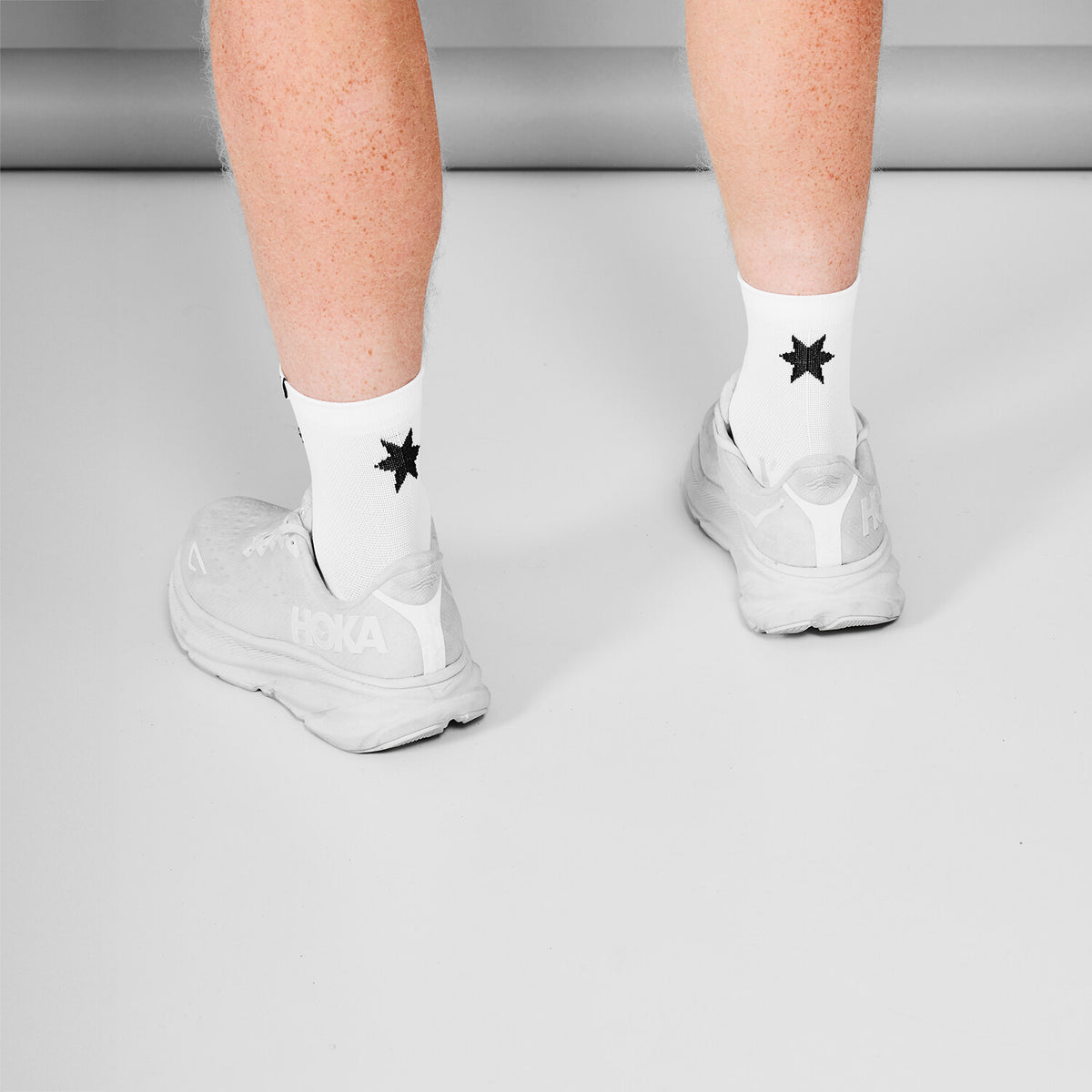 Saysky Combat Quarter Socks White 101 SA80007