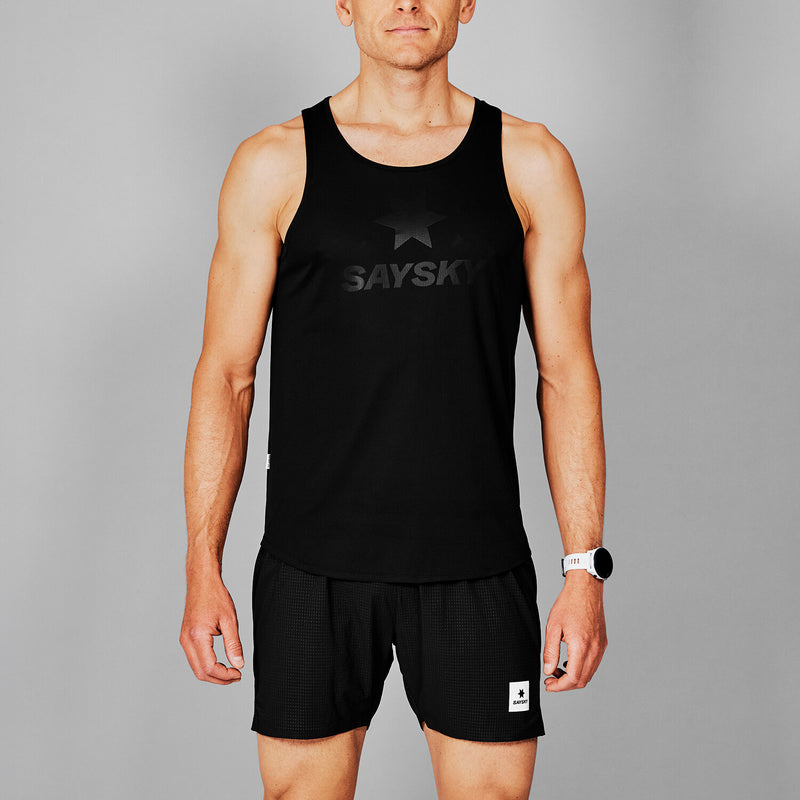 Saysky Logo Flow Singlet Black 902 XMRSI61C902