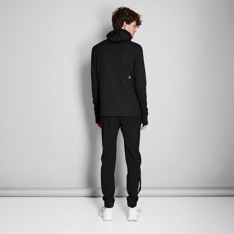 Saysky Combat Half Zip Fleece Hoodie Black 901 NMRHO30C901