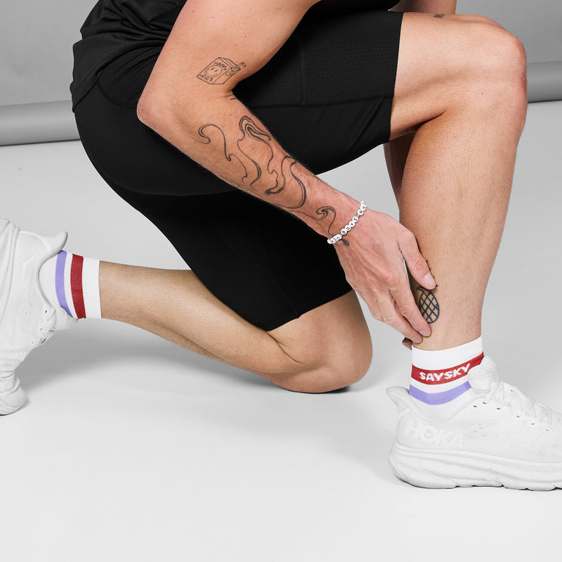 Saysky Combat Quarter Socks Red 506 NUASO403C506