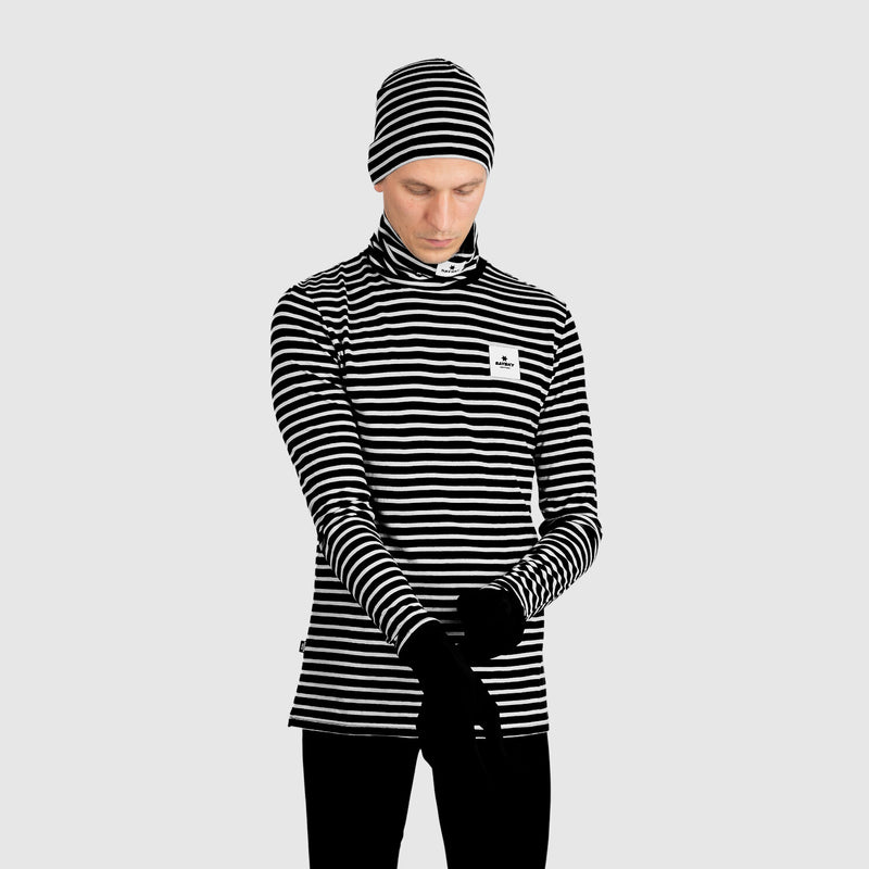 Saysky Merino 165 Hat Stripes 002 XMAHA40C002