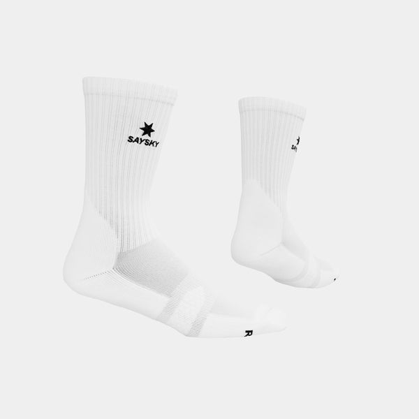 Saysky Pace High Socks White 101 OUASO110C101
