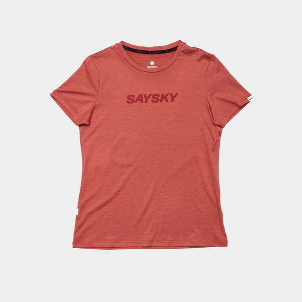 Saysky Logo Pace T-Shirt Red 5006 NWRSS20C5006