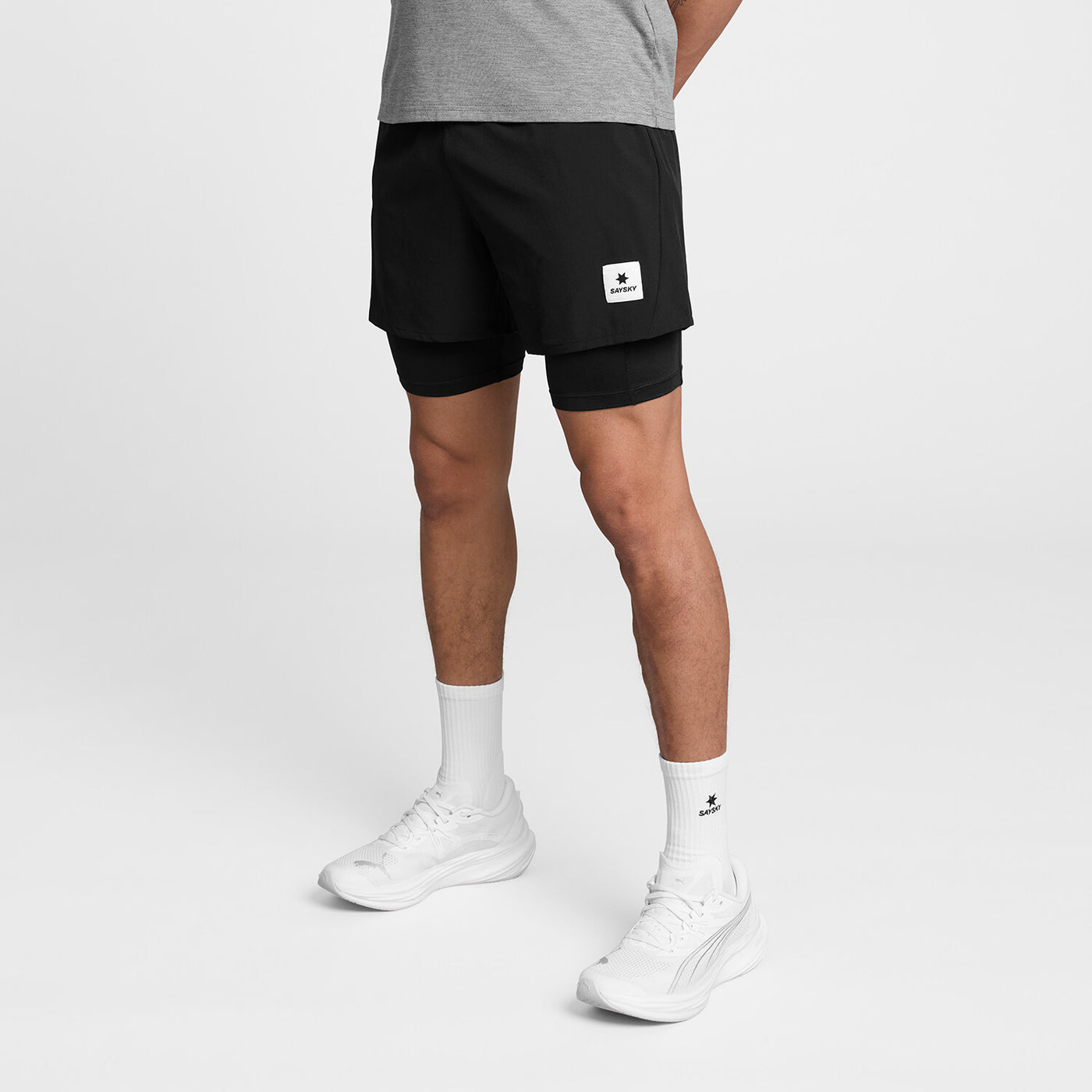SAYSKY Pace Shorts ブラックメンズM saysky mens pace shorts 5