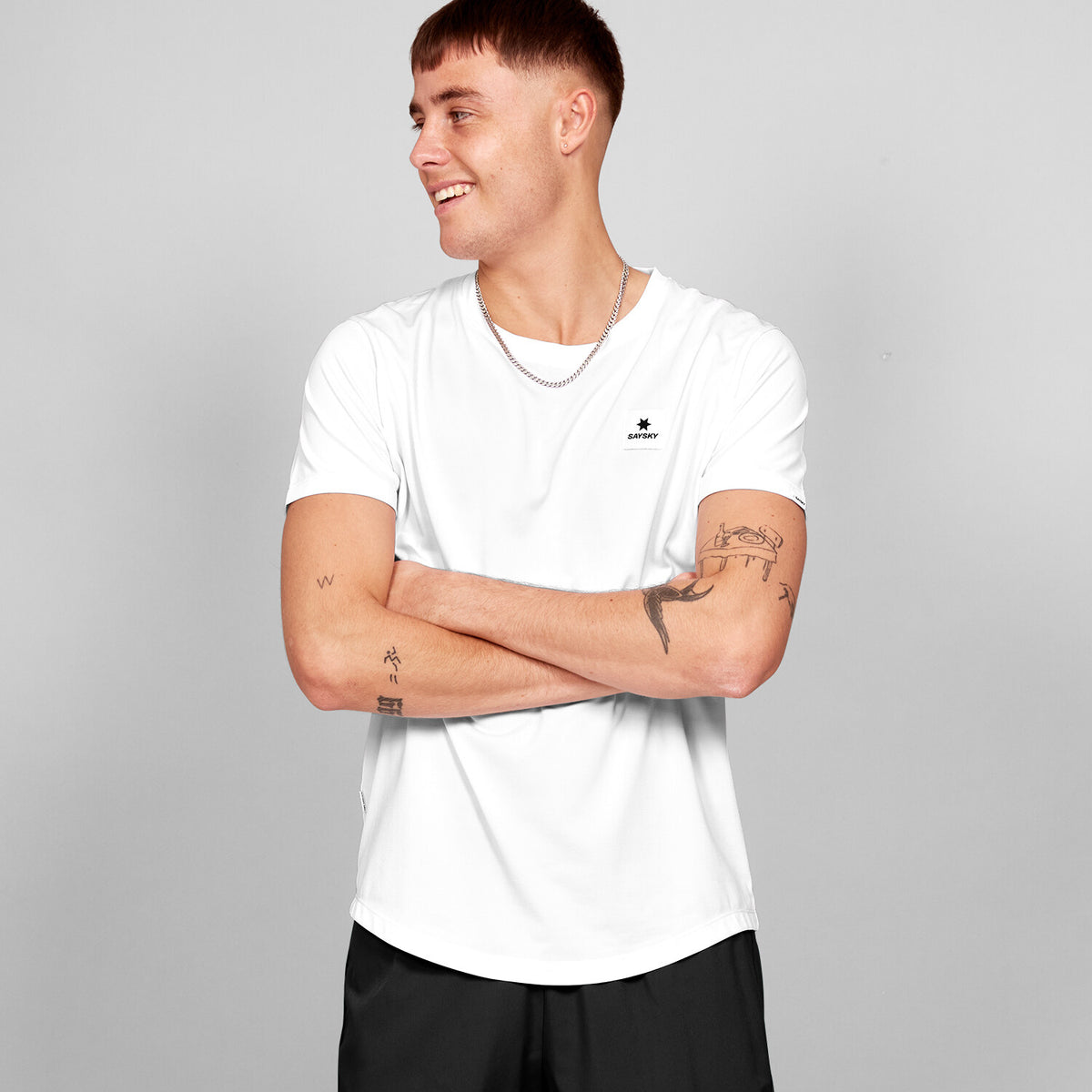 Saysky Clean Combat Pro T-Shirt White 101 SM25004