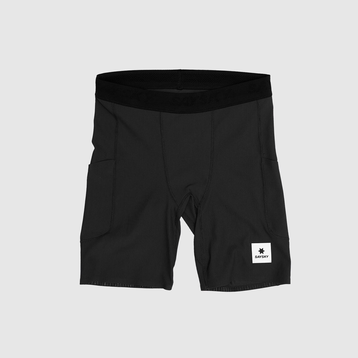 Saysky Combat+ Rib Short Tights 8'' Black 901 SM55002