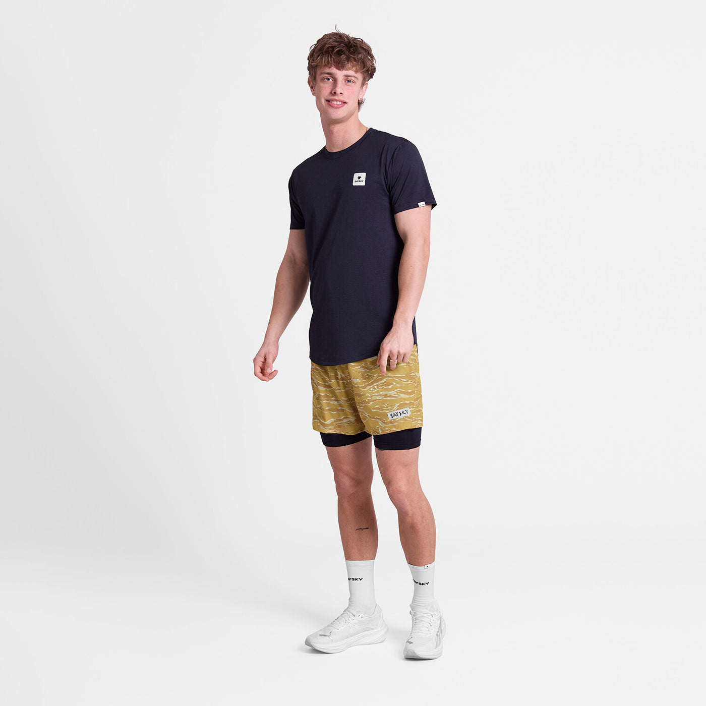 Saysky Tiger Pace 2 in 1 Shorts 5'' – Saysky.com