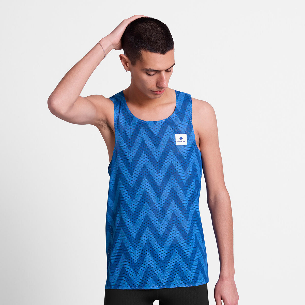 Saysky Zig Zag Flow Air Singlet Blue Zig Zag 1063 SM30022