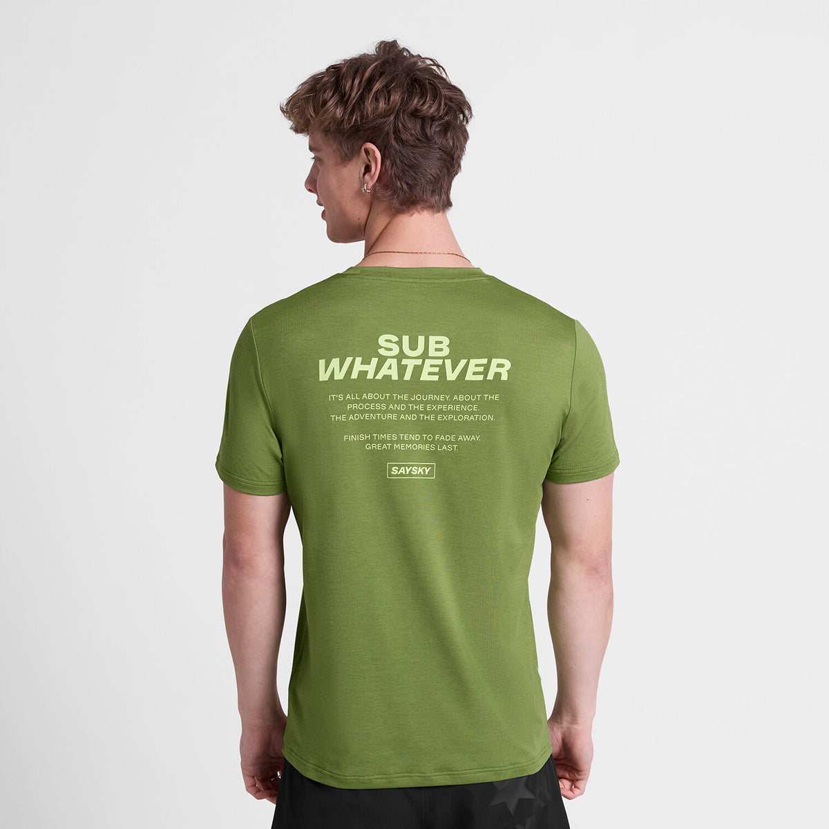 Saysky Statement Pace T-shirt Green 3011 SM25021