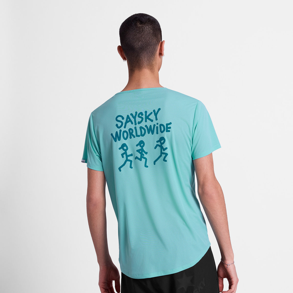 Saysky Statement Flow T-shirt Blue 228 SM25027