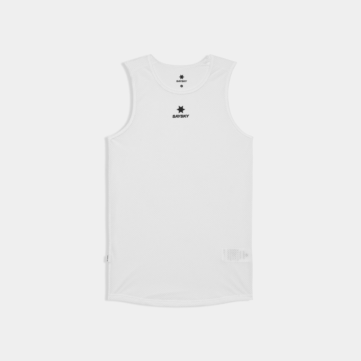 Saysky Mesh Base Layer Singlet White 101 SM30004
