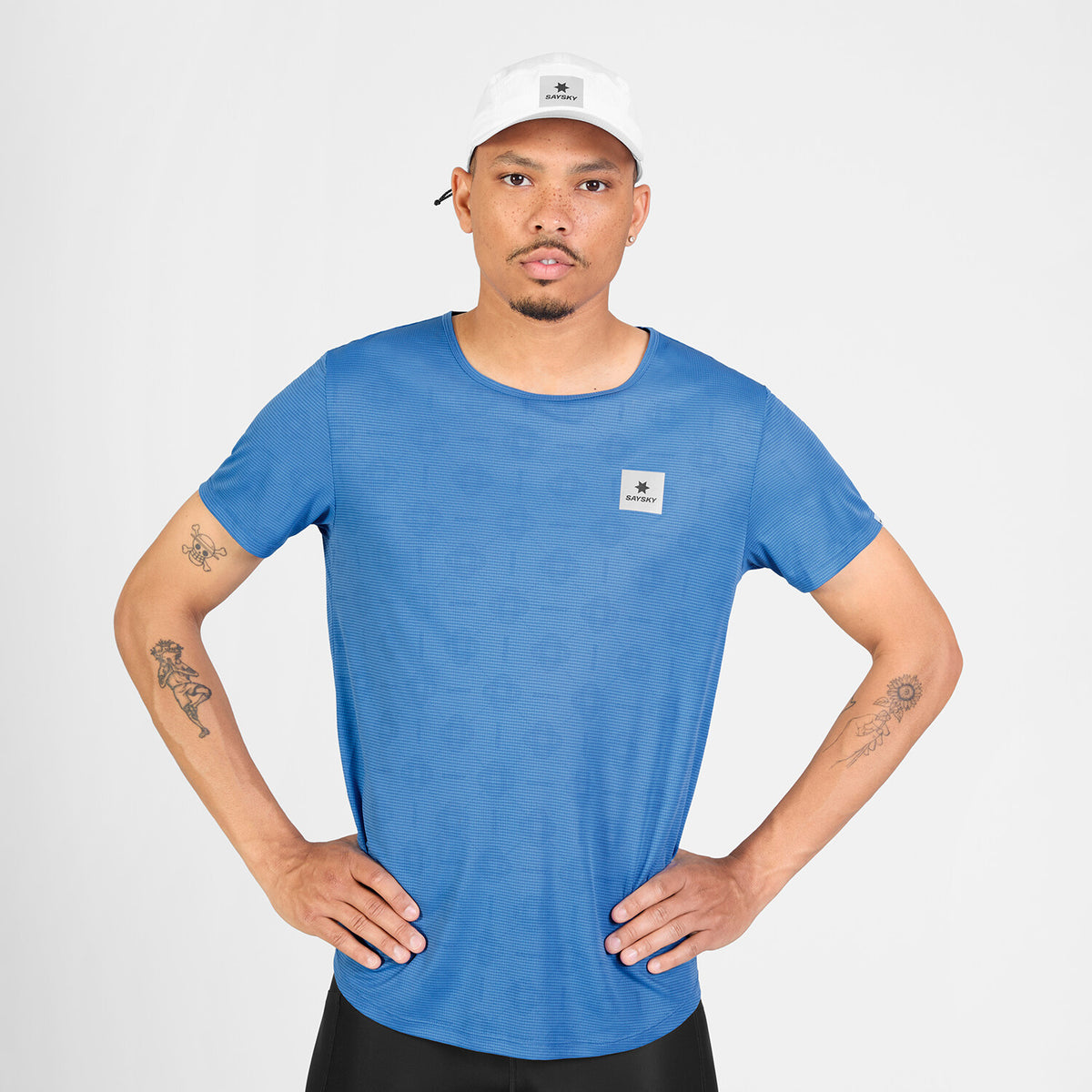 Saysky Reactive Flow T-shirt Blue Couture 1075 SM25036