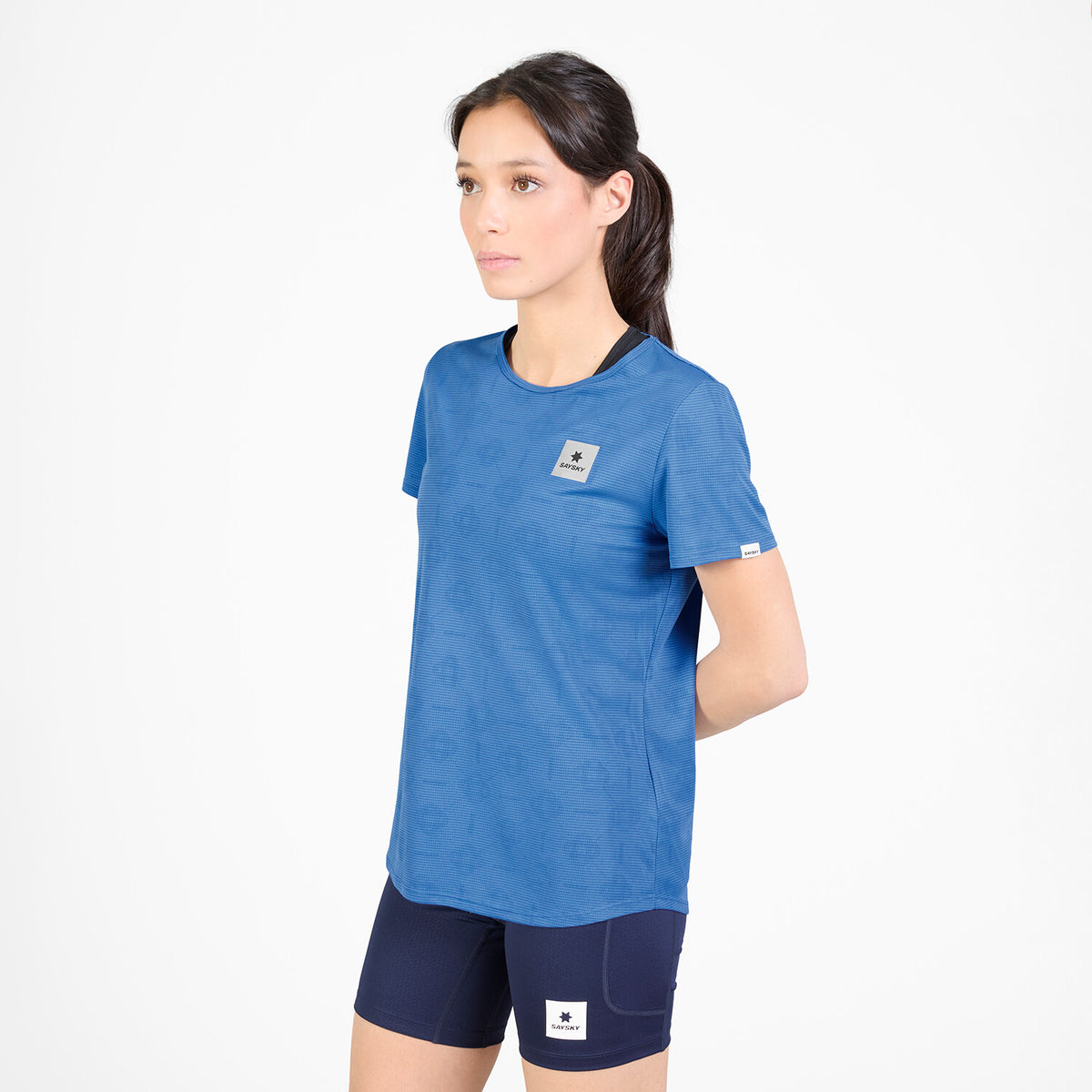 Saysky Reactive Flow T-shirt Blue Couture 1075 SW25019