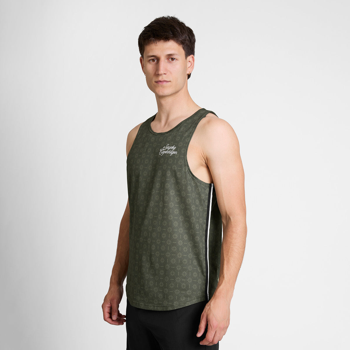 Saysky Couture Combat Singlet Green Couture 1079 SM30025