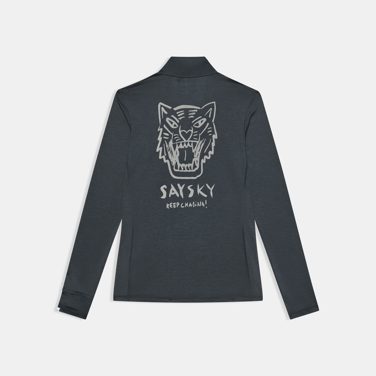 Saysky Tiger Pace Half Zip Long Sleeve Black 9001 SW20009