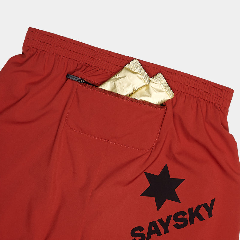 SAYSKY 2 in 1 Pace Shorts 5'' SHORTS 501 - RED