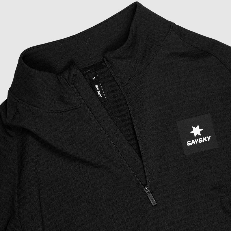 SAYSKY Blaze Half Zip Light Fleece FLEECE 9001 - BLACK