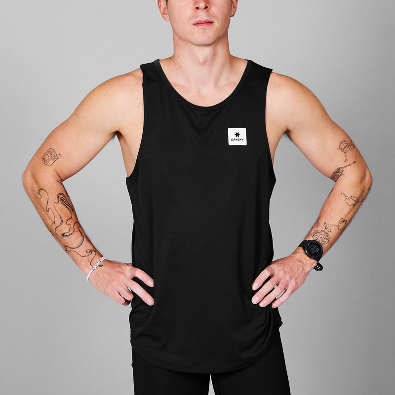 SAYSKY Clean Combat Pro Singlet SINGLETS 901 - BLACK