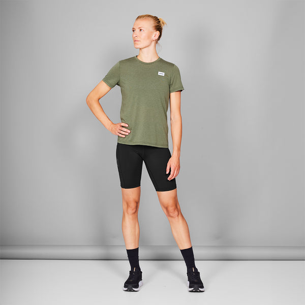 SAYSKY Clean Motion T-shirt T-SHIRTS 3005 - GREEN MELANGE