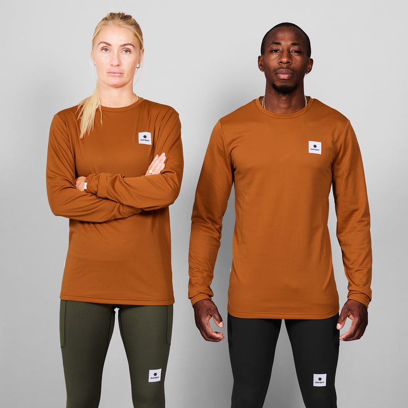 SAYSKY Flow Base Layer LONG SLEEVES 408 - ORANGE