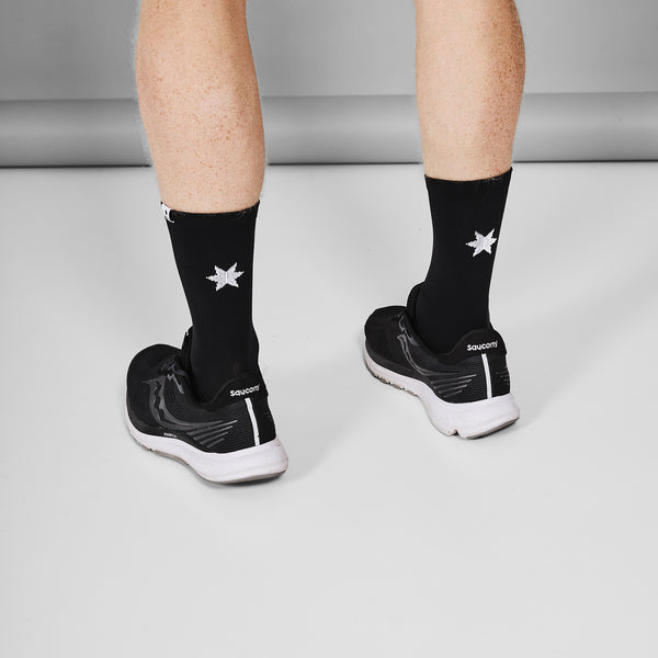 SAYSKY Logo Combat Socks 100 SOCKS 901 - BLACK