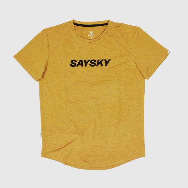 SAYSKY Logo Pace T-shirt T-SHIRTS 4002 - YELLOW