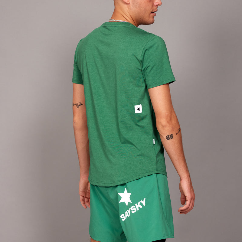 SAYSKY Logo Pace T-shirt T-SHIRTS 3002 - GREEN