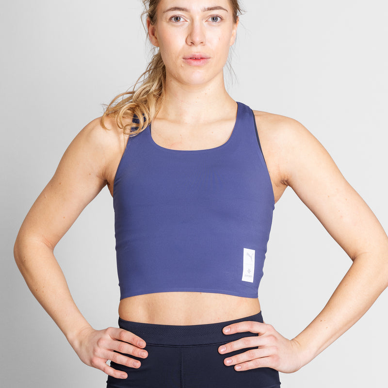 SAYSKY PUMA X SAYSKY CROP TOP TOP 701 - PURPLE