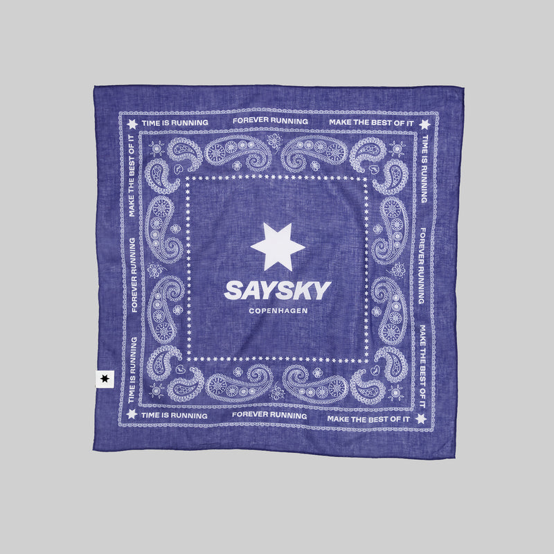 SAYSKY Paisley Scarf ACCESSORIES 207 - BLUE