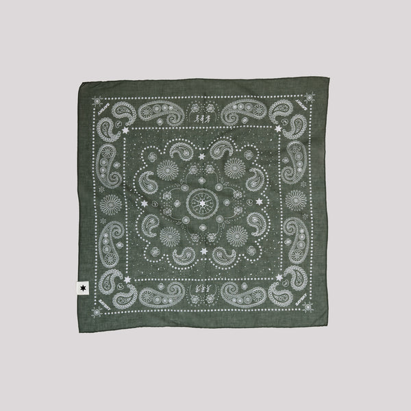 SAYSKY Paisley Scarf ACCESSORIES 301 - GREEN