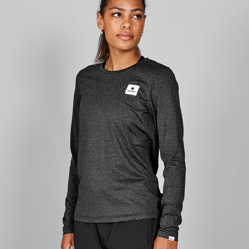 SAYSKY Reflective Universe Pace Long Sleeve LONG SLEEVES 901 - BLACK